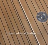 solid wood outdoor teak deck